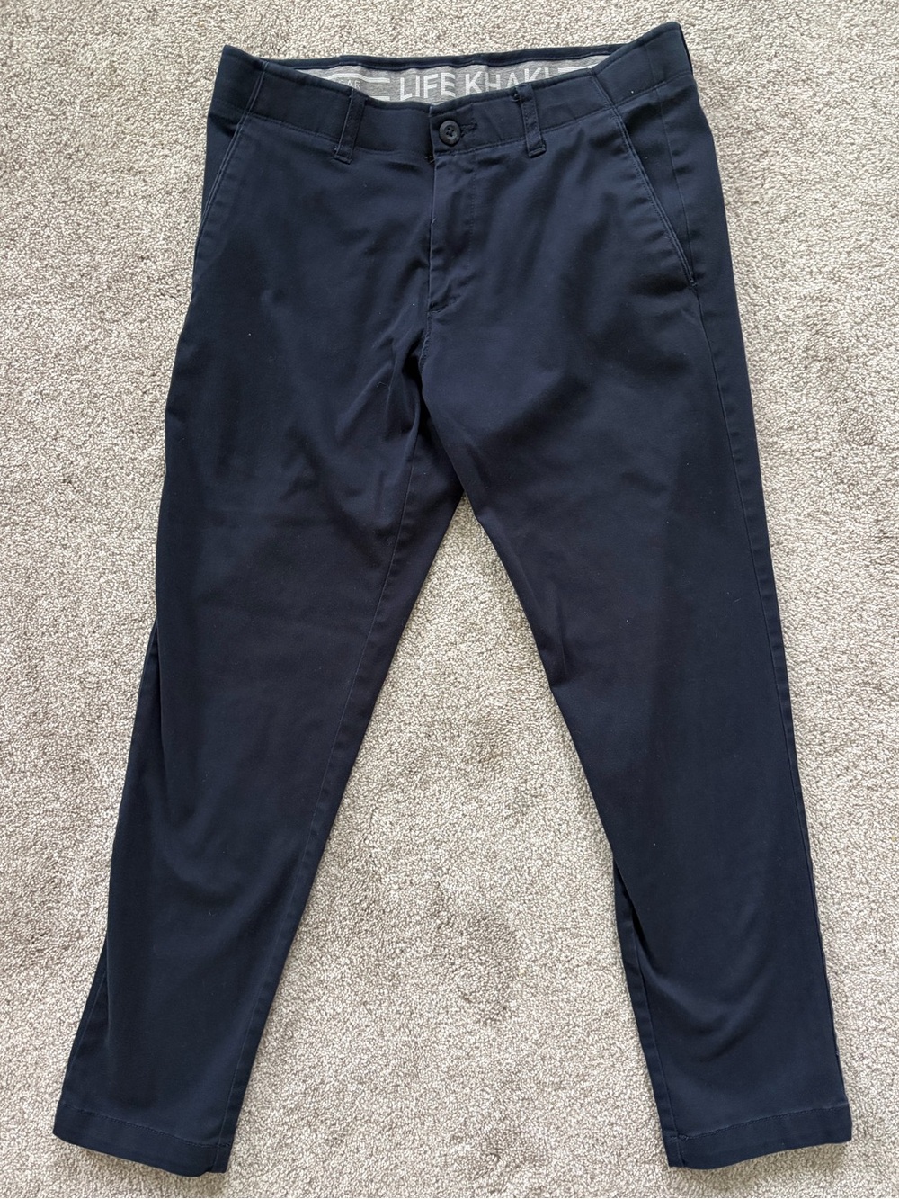 Navy Slim Fit Men’s Pants